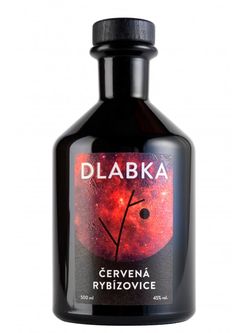 Dlabka Červená rybízovice 45% 0,5l