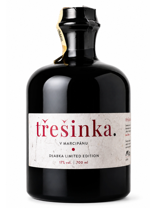 Dlabka Třešinka v marcipánu 17% 0,7l