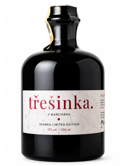 Dlabka Třešinka v marcipánu 17% 0,7l
