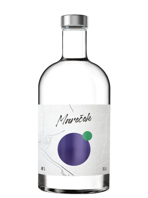 Lihovar Mareček Mareček Slivovice (Durancie) 48% 0,5l