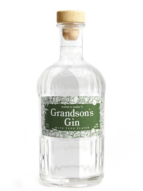 Lihovar Ponešice Ponešický Grandson's YUZU GIN 43% 0,5l