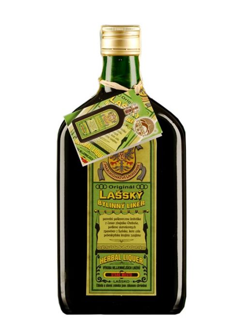 Beskydská likérka Lašský bylinný likér 35% 0,7l