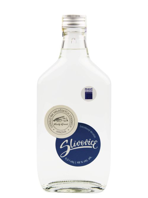 Veselý Grunt Slivovice 48% 0,5l