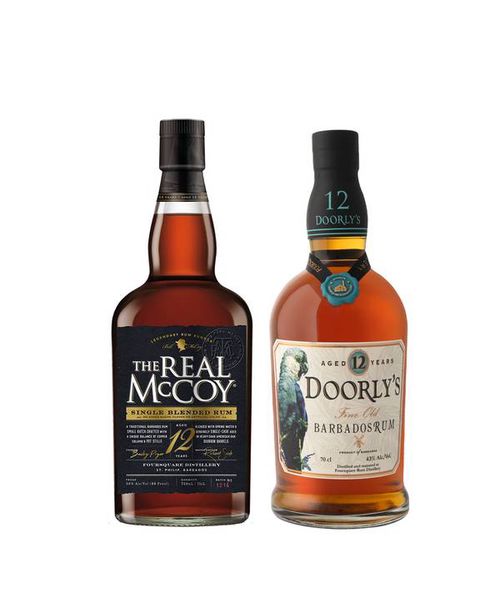 Zvýhodněný set = The Real McCoy 12. Y.O. + Doorly's 12 Y.O. 44,5% 1,4 l