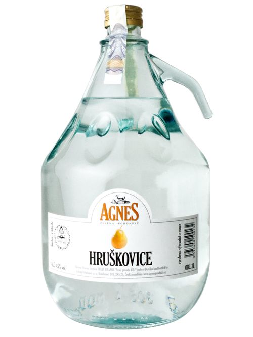 Agnes Zelená Bohdaneč Agnes Hruškovice (kosher) 45% 3l