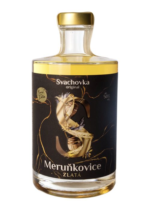 Destilérka Svach (Svachovka) Zlatá Meruňkovice Svach 50% 0,5l