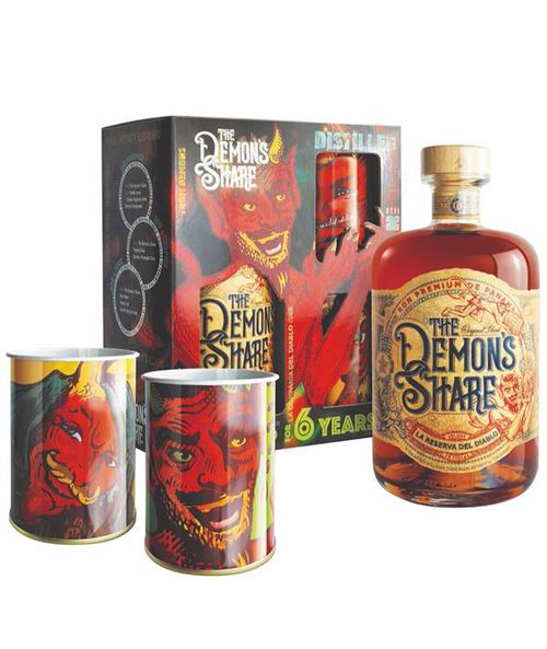 Demon's Share Gift Box 40,0% 0,7 l