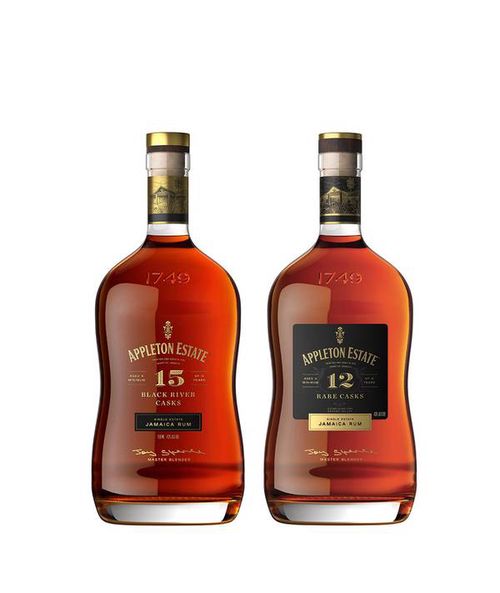 Appleton Estate 12 Y.O. Rare Casks + 15 Y.O. Black River Casks 43,0% 1,4 l