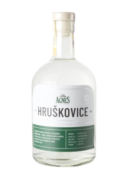 Agnes Zelená Bohdaneč Agnes Hruškovice Muškatelka (kosher) 45% 0,5l