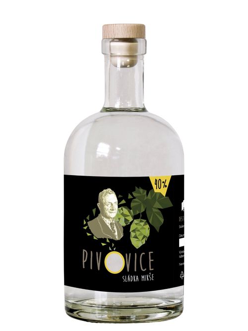 Podorlická palírna Podorlická Pivovice sládka Mikše 40% 0,5l