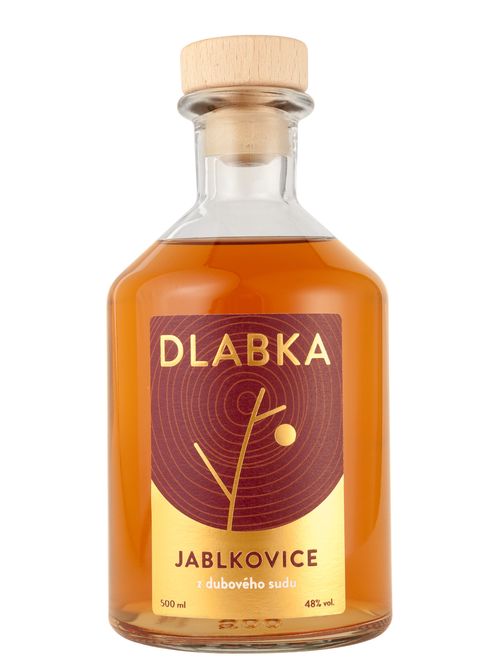 Dlabka Jablkovice ze sudu 48% 0,5l