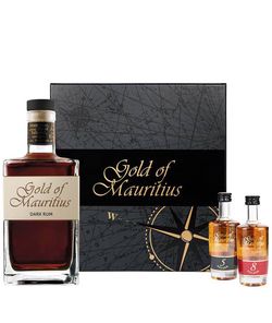 Gold of Mauritius Gift Box 40,0% 0,8 l