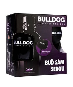 Bulldog Gin Gift Box 40,0% 0,7 l