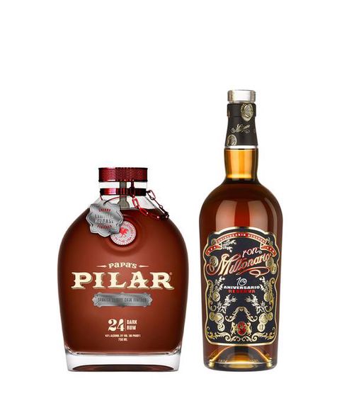 Zvýhodněný set = Papa's Pilar 24 Sherry Cask + Millonario 10 Aniversario Reserva 41,5% 1,4 l