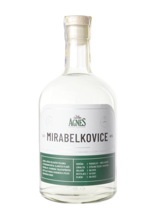 Agnes Zelená Bohdaneč Agnes Mirabelkovice (kosher) 45% 0,5l