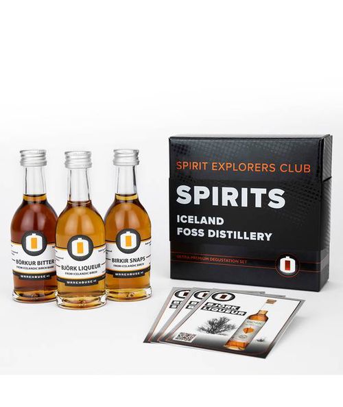 Spirit Explorers Club Iceland Foss Distillery Mini Pack 33,5% 0,12 l