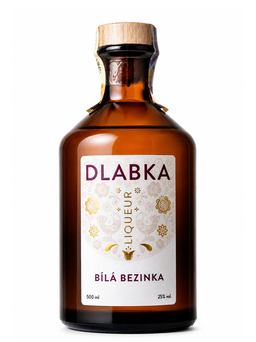 Dlabka Bílá bezinka 25% 0,5l